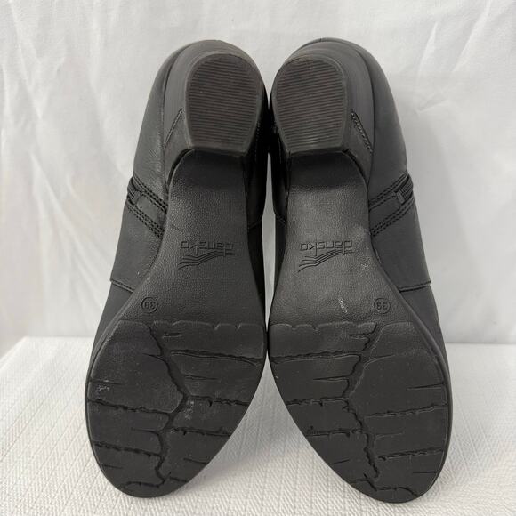 Dansko Darbie Ankle Boots Black Leather Women's 9 - Picture 12 of 12